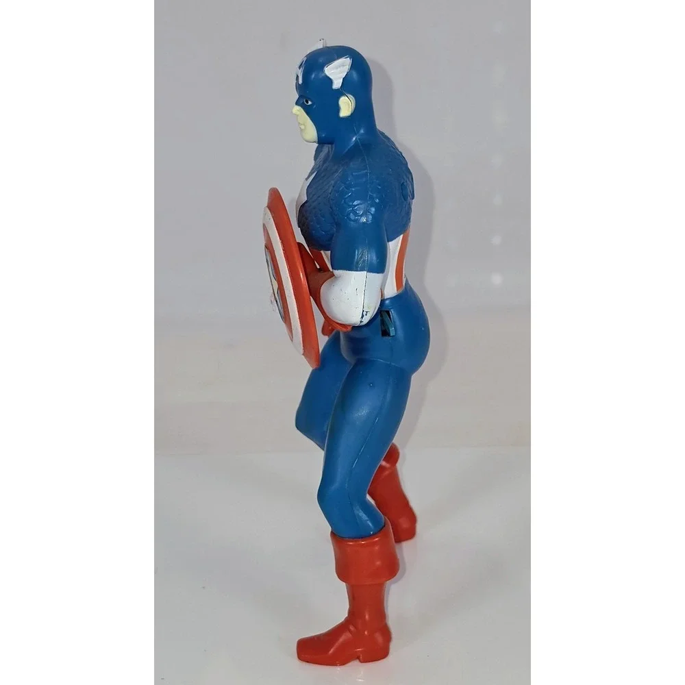 Vintage 1979 Remco Marvel Energized Captain America 9